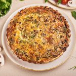 КІШ ЛОРЕН З КУРКОЮ ТА ГРИБАМИ